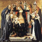 Lorenzo di Alessandro da Sanseverino The Mystic Marriage of Saint Catherine of Siena France oil painting artist